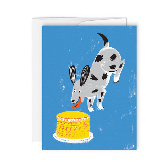 Woof Woof Birthday Card
