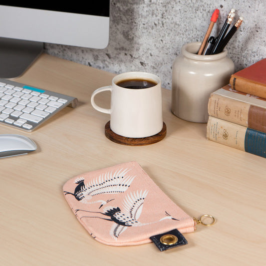 Flight of Fancy Small Zip Pouch